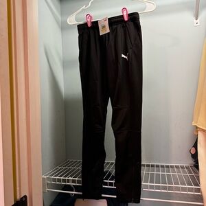 Puma Liga Training Pants Youth JR Boys M Black Casual Athletic Bottoms 65563903